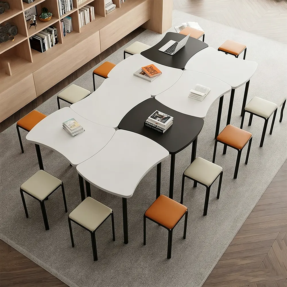 Splicing Small Meeting Table – Joinable Modular Conference Desk - image 2