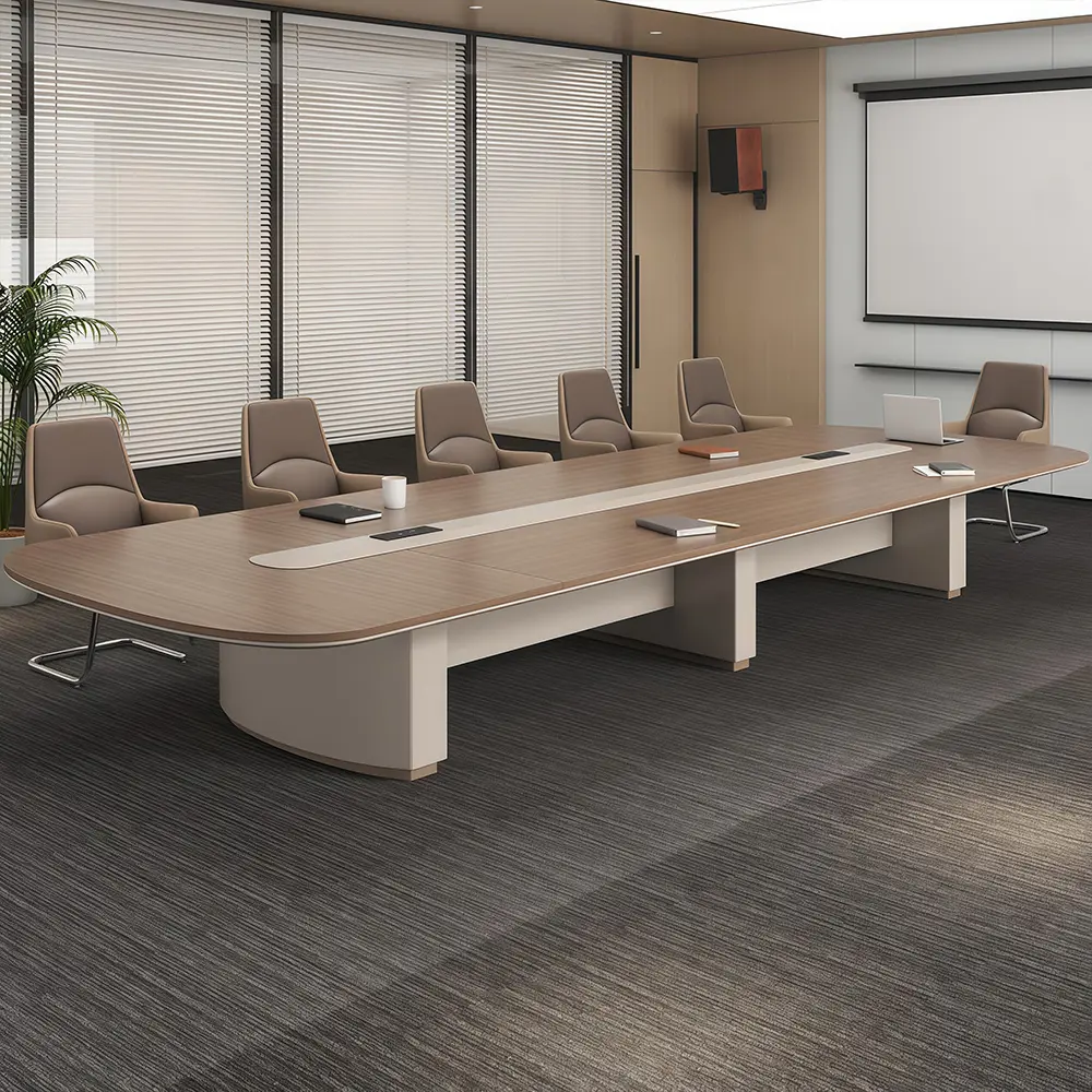 Sleek Long Conference Table for Modern Conference Rooms - image 2