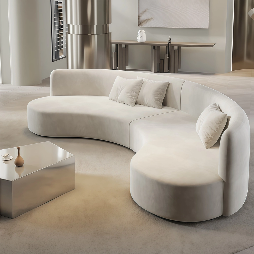 Semi-Circular Lounge Sofa for Business Lobbies - image 2