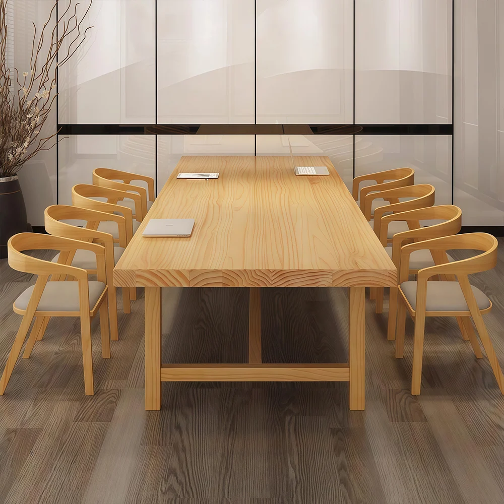 Modern Office Negotiation Table & Solid Wood Conference Table - image 3