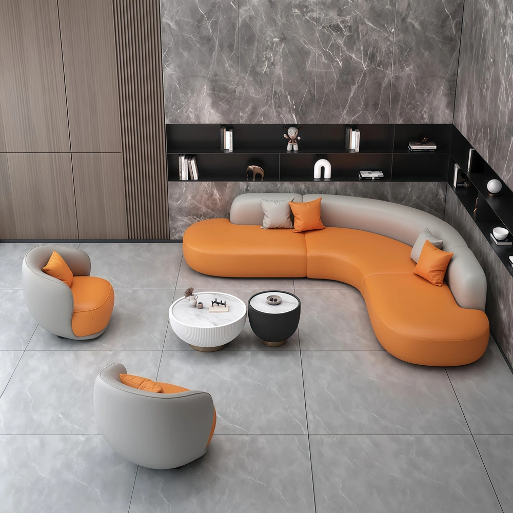 Equilateral Corner Sofa – L-Shaped Minimalist Modern Style - image 2