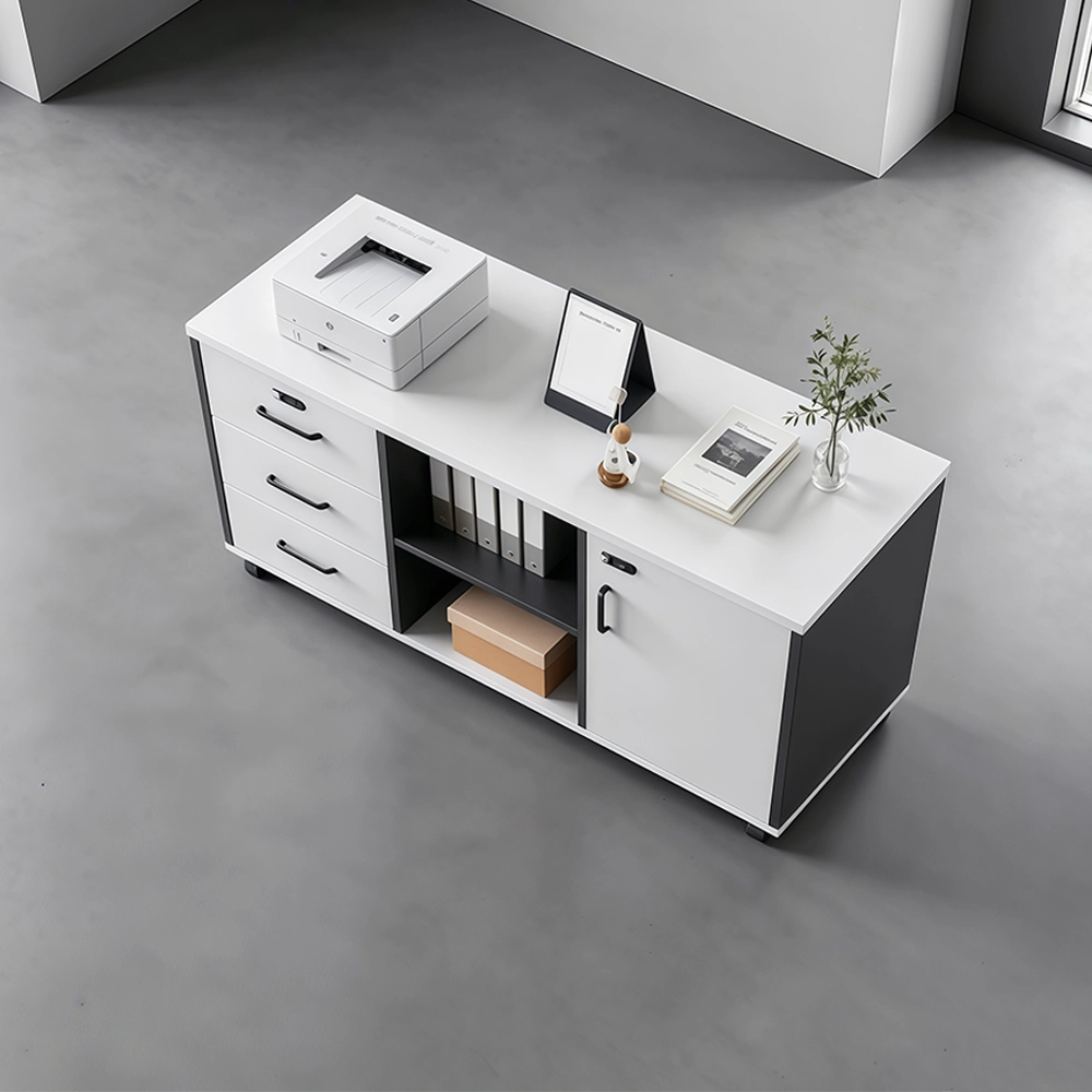 Modern Mobile File Cabinet with Lock Drawers - image 2
