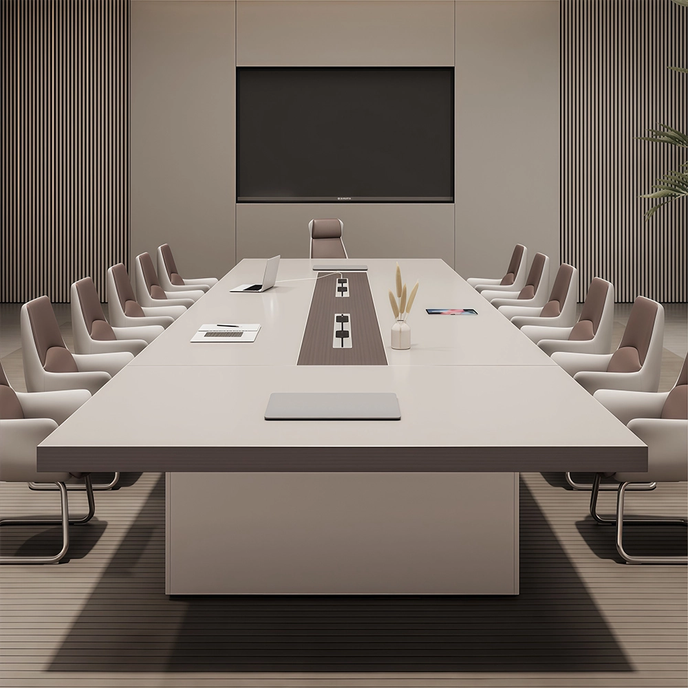 Premium Large Conference Table for Executive Offices – Long Modern Luxury Meeting Desk - image 2