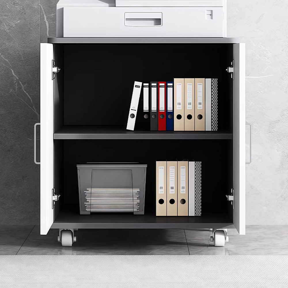 Mobile Filing Cabinet with Rounded Corners - image 2