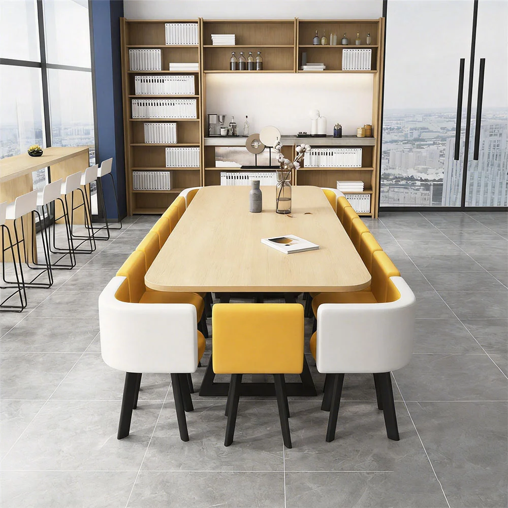Modern Minimalist Conference Long Table – Sleek Design for Meeting Rooms - image 3
