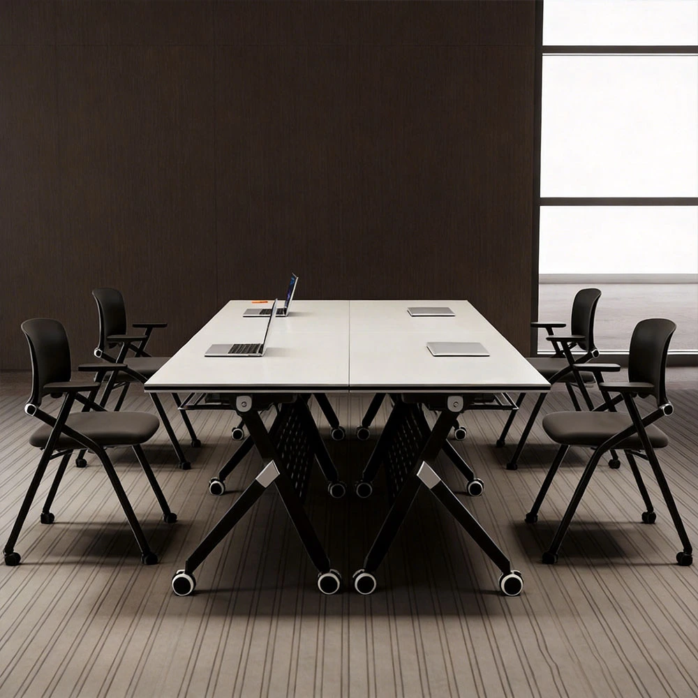 Folding Conference Table Mobile Spliceable – Modular & Portable Meeting Desk - image 3