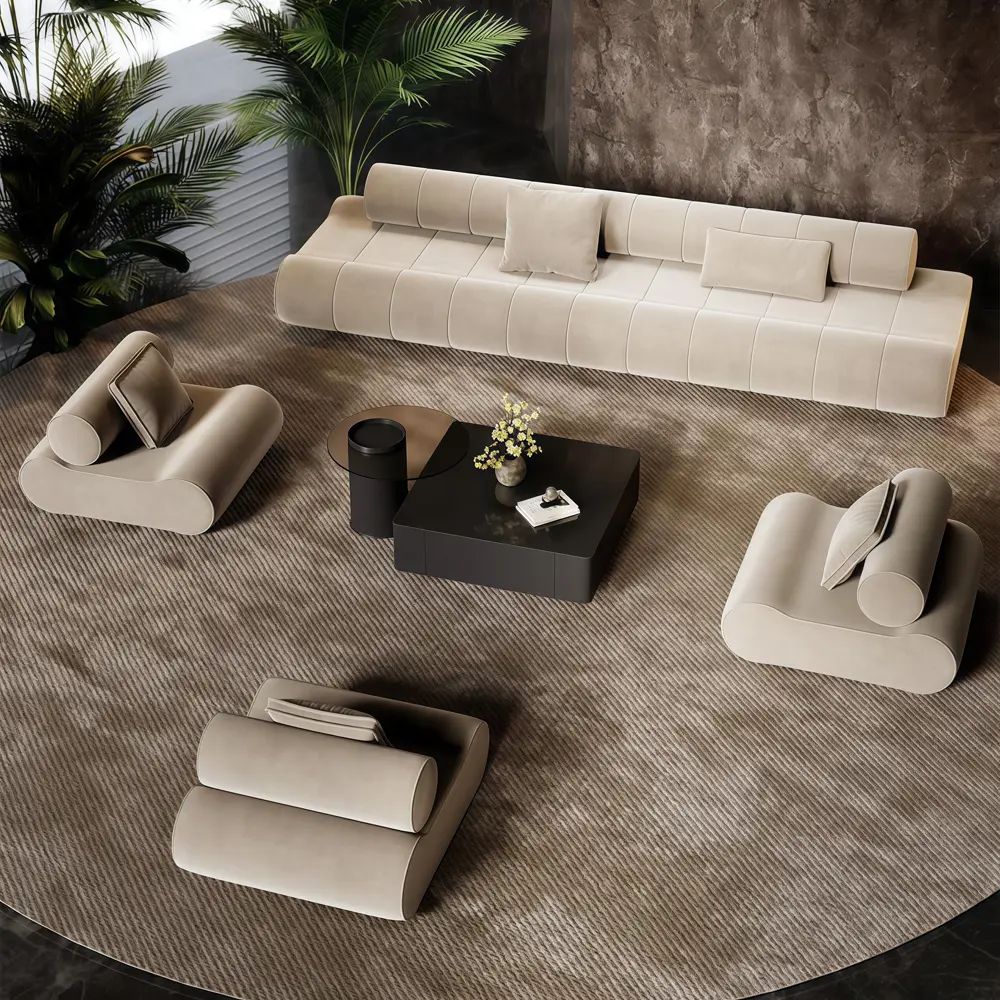 Light Luxury Sofas for Lobby & Meeting Areas - image 2