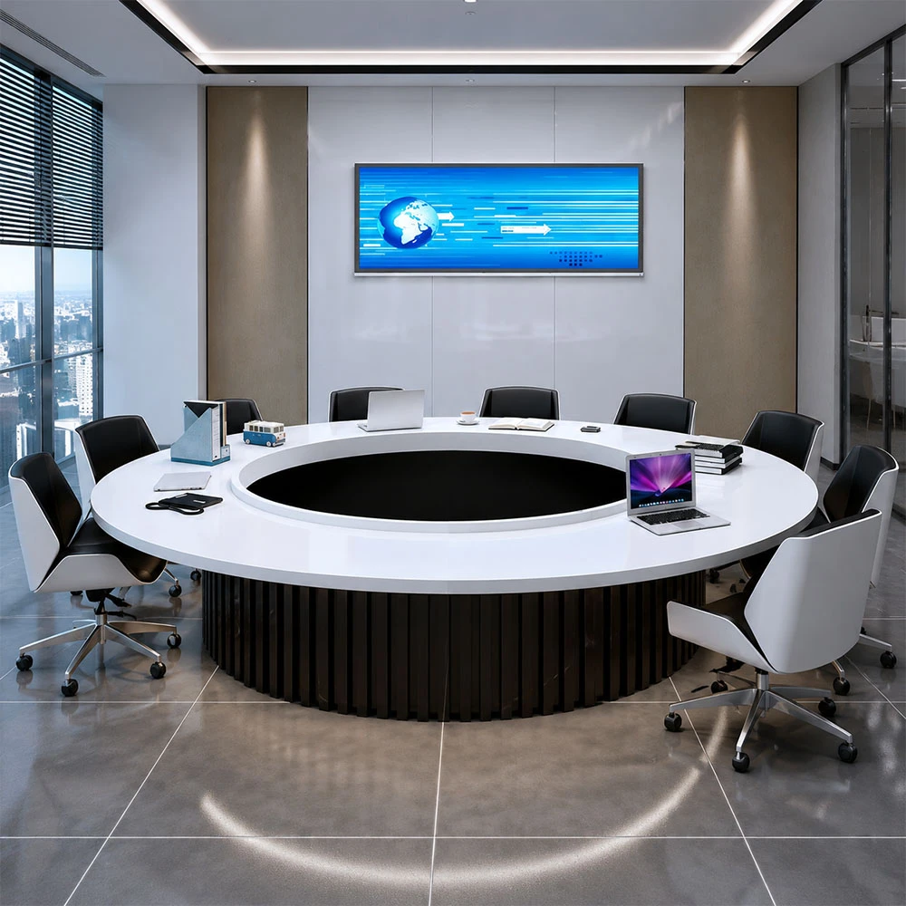 Modern Round Conference Table — Creative Centerpieces for Collaborative Meetings - image 3