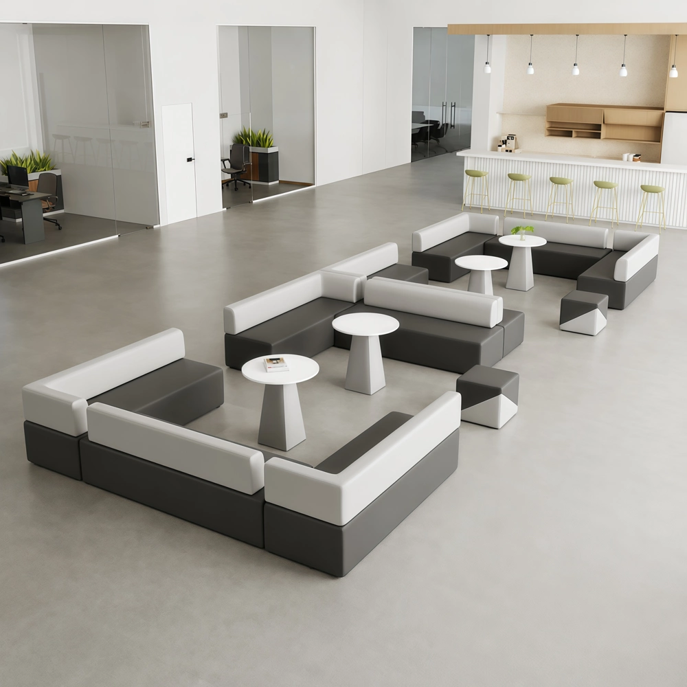 Modern Minimalist Reception Sofa Area – Creative & Elegant Lounge Solutions - image 3