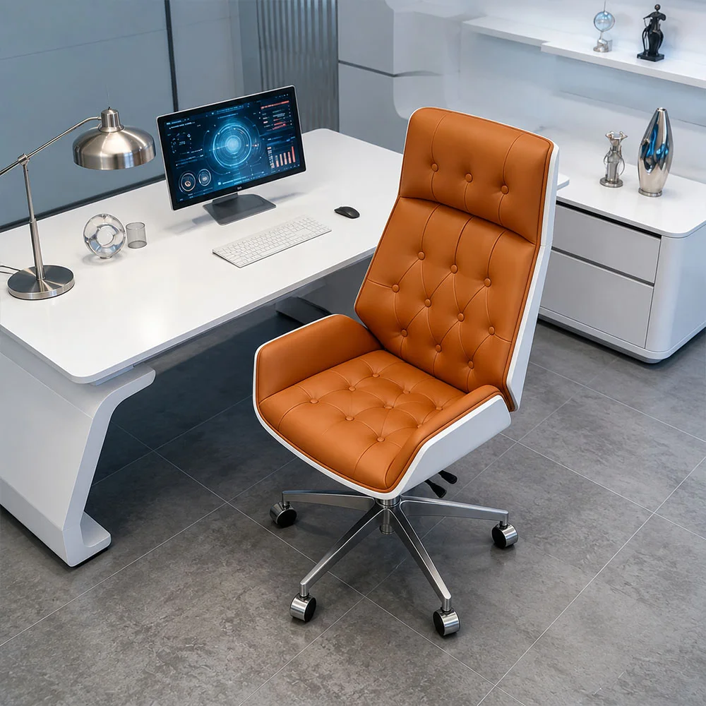 Ergonomic Comfort Office Chair — Adjustable Height for Long Sitting - image 3