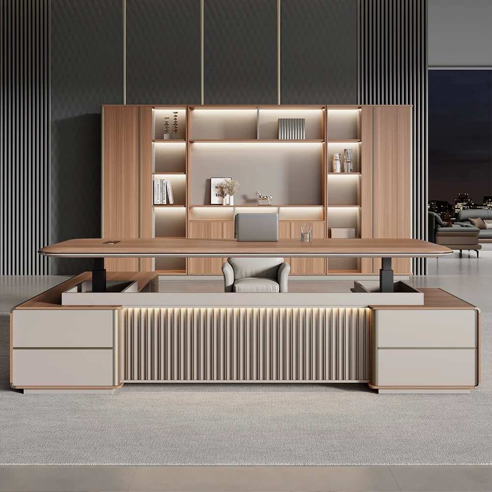 Smart Electric Height Adjustable Executive Desk - image 3