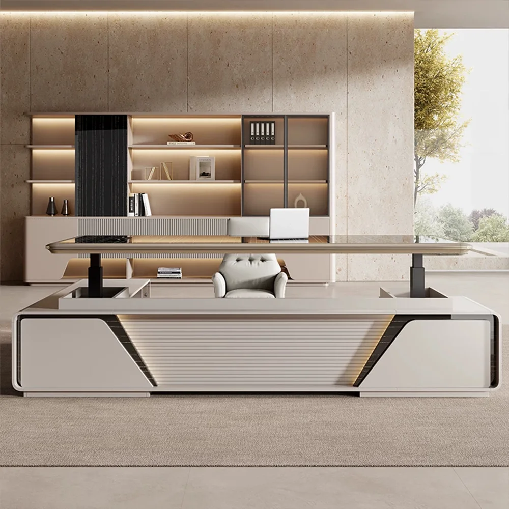 Adjustable Height Executive Desk - image 2