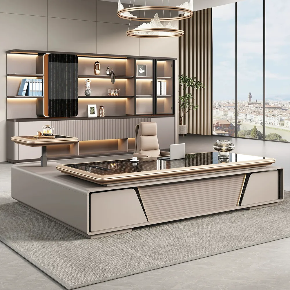 Modern Simple Electric Desk – Smart Sit Stand Up Desk for Office - image 3