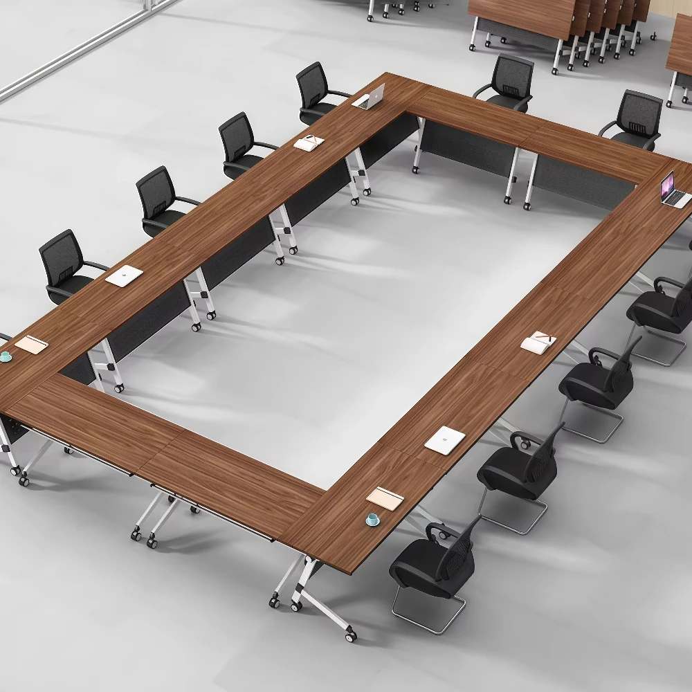 Foldable Rolling Conference Table – Portable Office Conference Table for Meetings - image 3