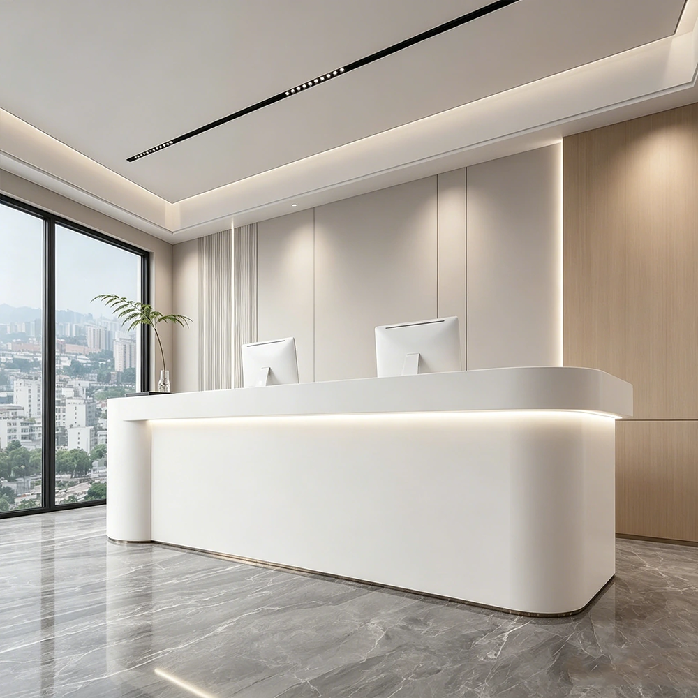 Versatile Front Desk Counter for Beauty Salon - image 2