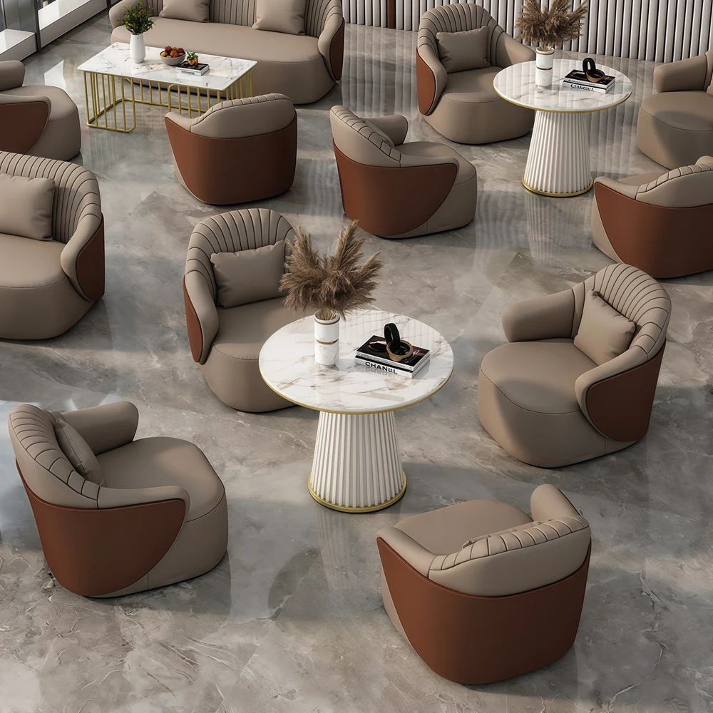 High-End Hotel Lobby Business Sofa - image 2