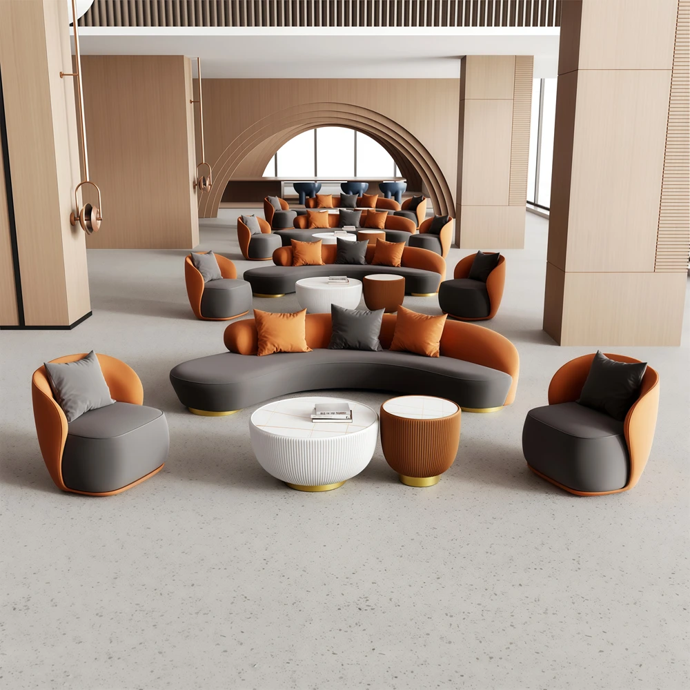 Stylish Arc Sofa for Hotels and Reception Spaces - image 2