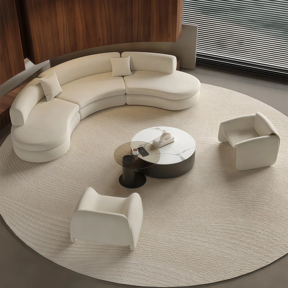 Semi-Circular Sofa for Commercial Environments - image 2