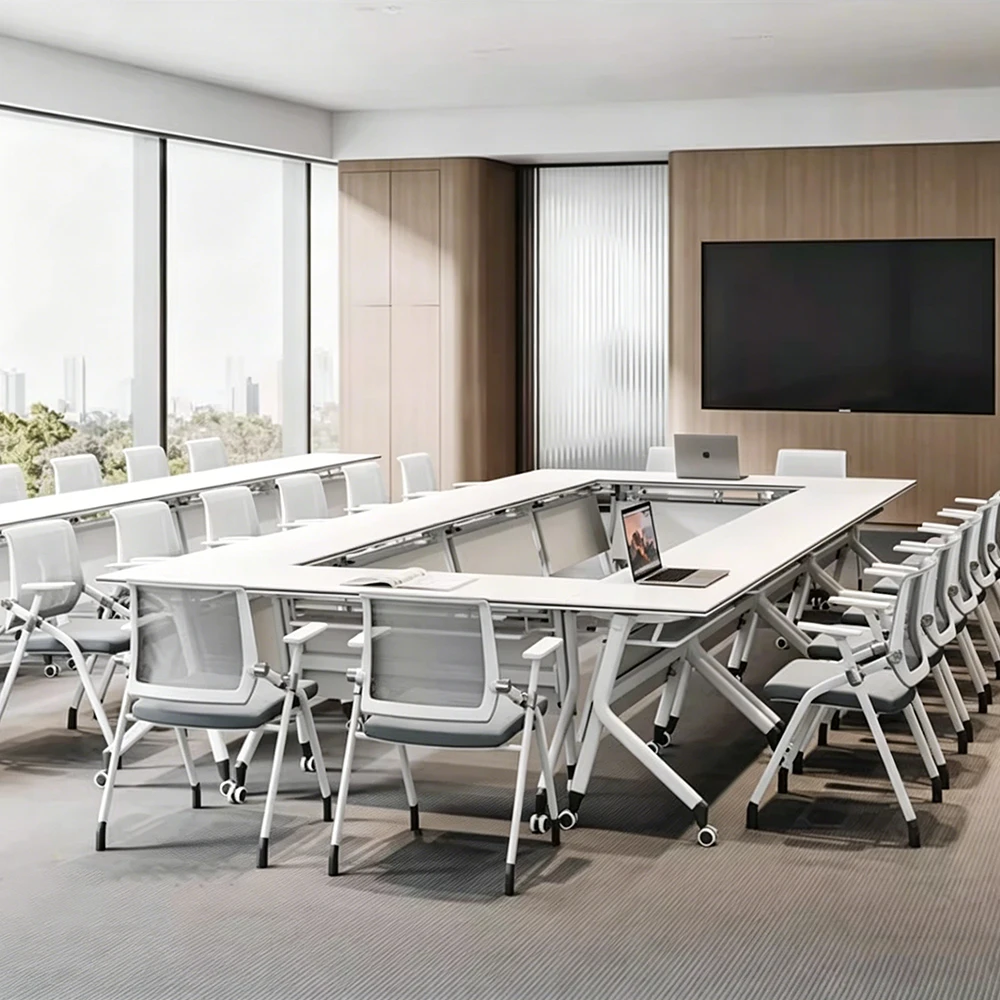 Mobile Folding Training Table – Multipurpose Office Desk and Conference Table - image 2