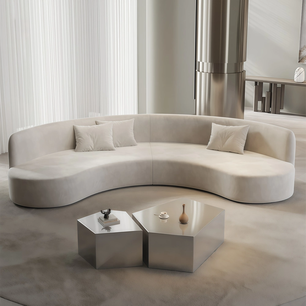 Semi-Circular Lounge Sofa for Business Lobbies - image 3