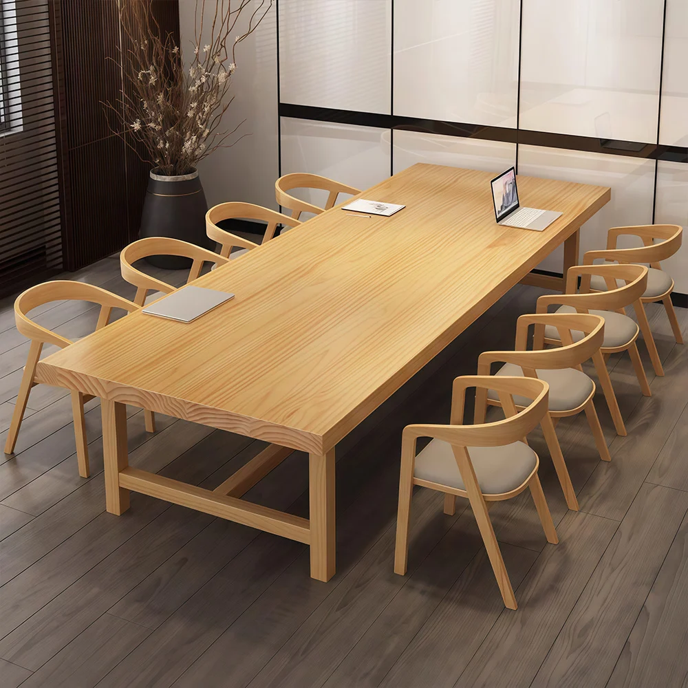 Modern Office Negotiation Table & Solid Wood Conference Table - image 4