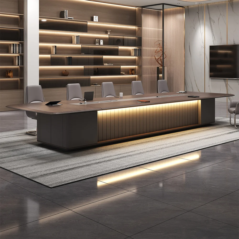 Luxury Long Conference Tables  Creative Meeting Desk Design - image 3