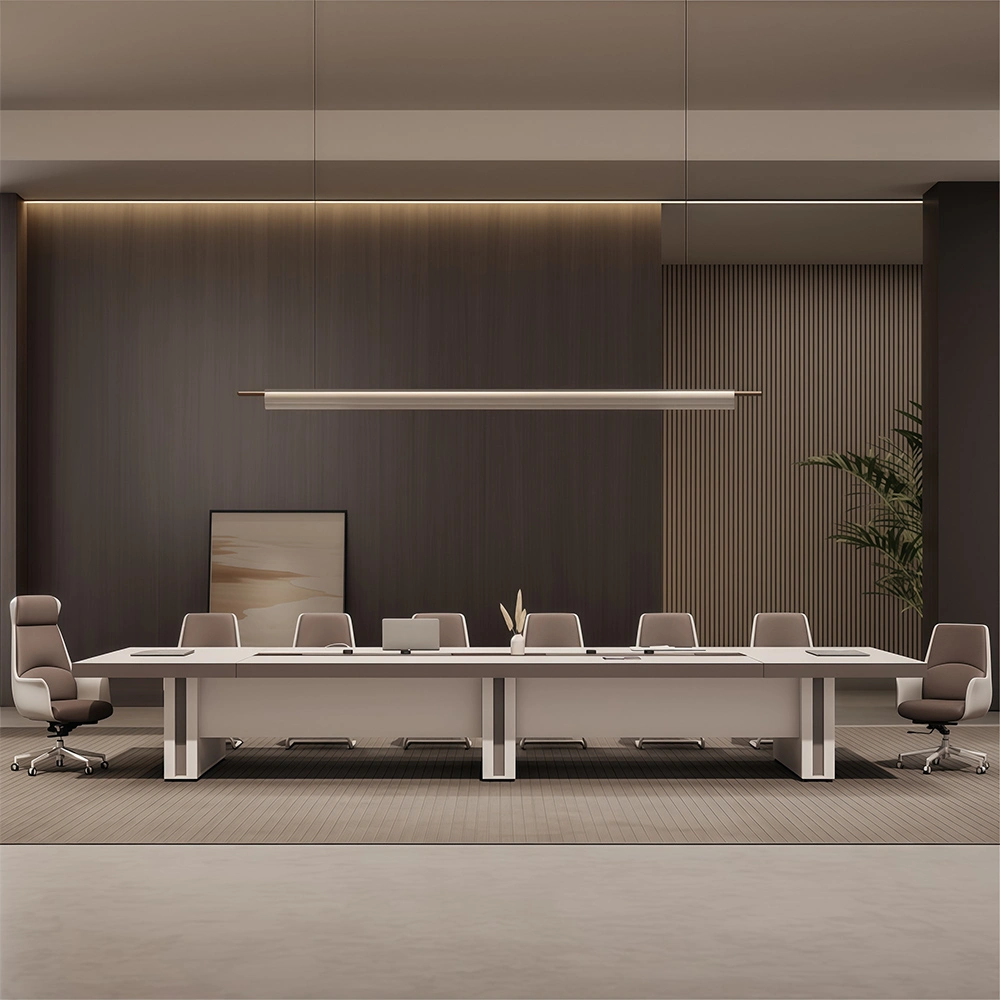 Premium Large Conference Table for Executive Offices – Long Modern Luxury Meeting Desk - image 3