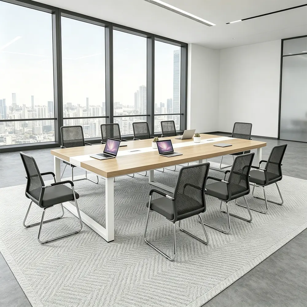 Modern Minimalist Conference Table & Meeting Room Long Table - image 3