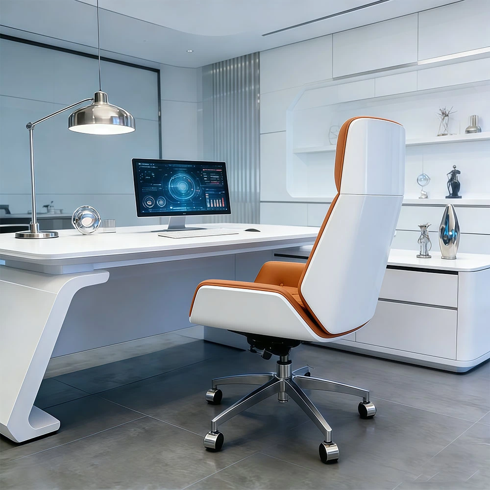 Ergonomic Comfort Office Chair — Adjustable Height for Long Sitting - image 2