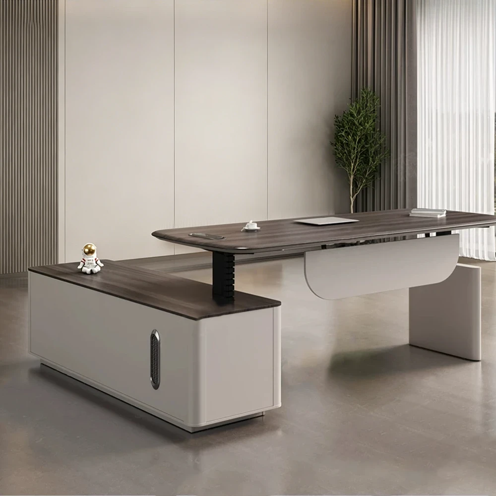 Sleek Electric Lift Executive Desk - image 3