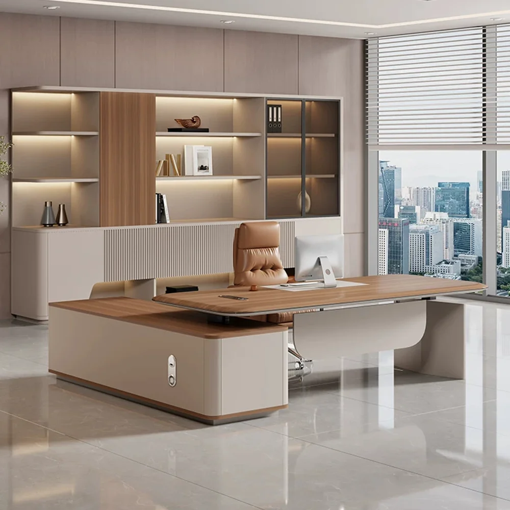 Modern Manager Desk with Smart Lift System - image 3