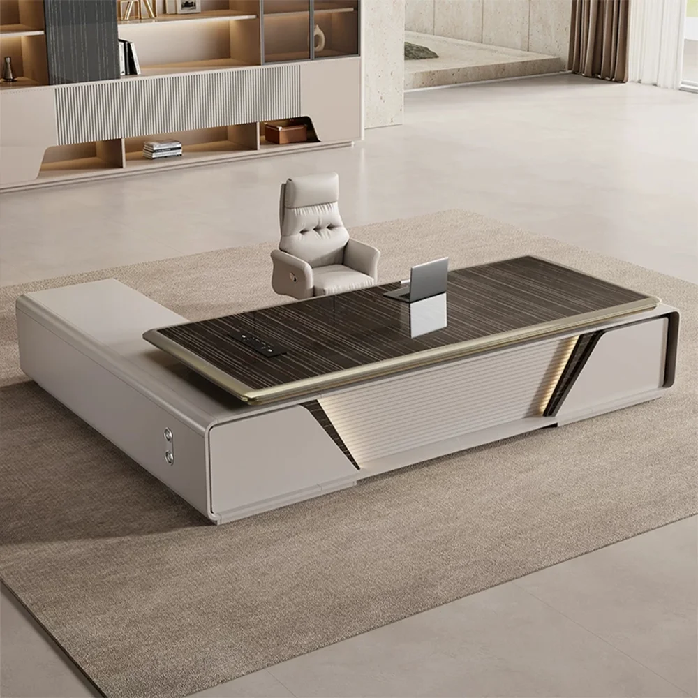 Adjustable Height Executive Desk - image 3
