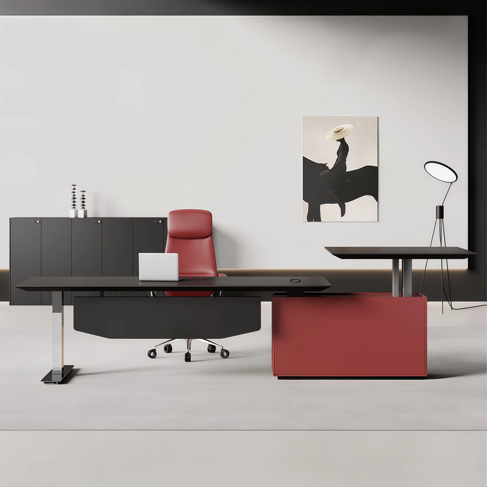 Minimalist Modern Adjustable Executive Desk - image 3
