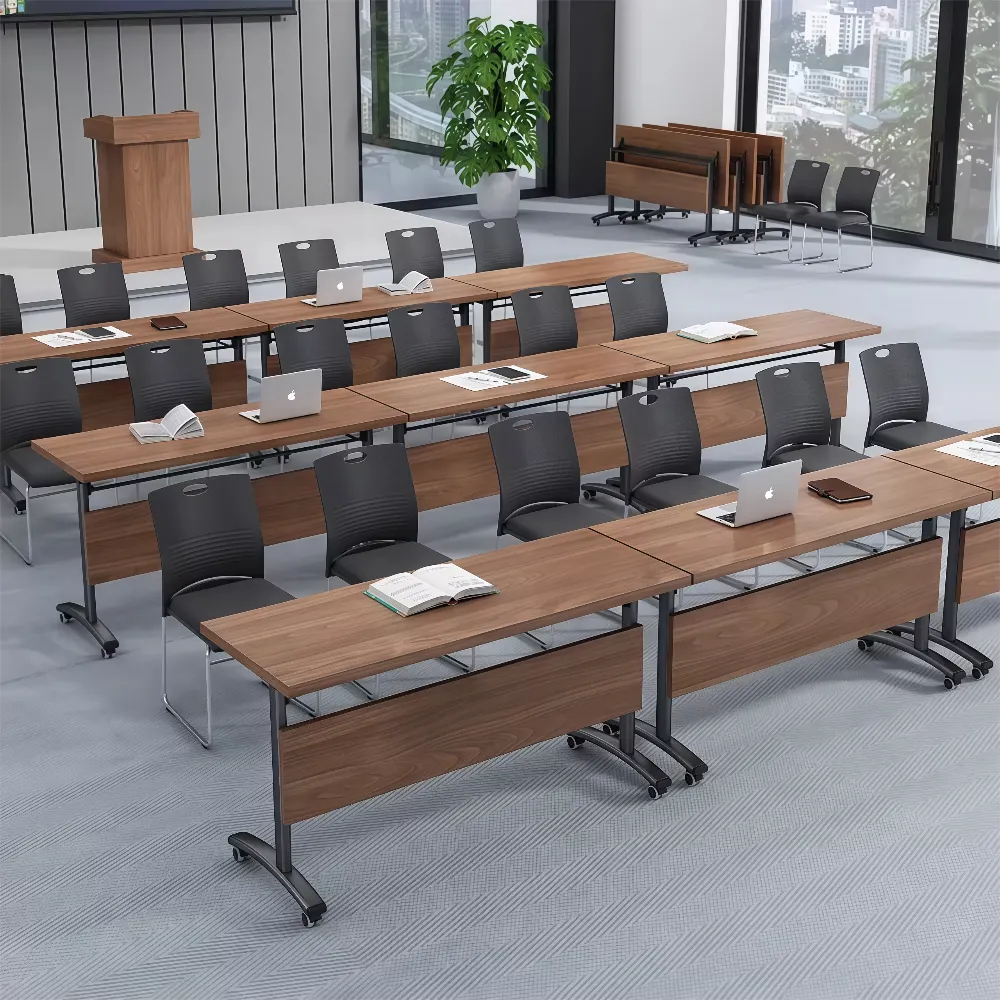 Movable Folding Conference Table – Multi-Functional Modular Office Desk - image 3