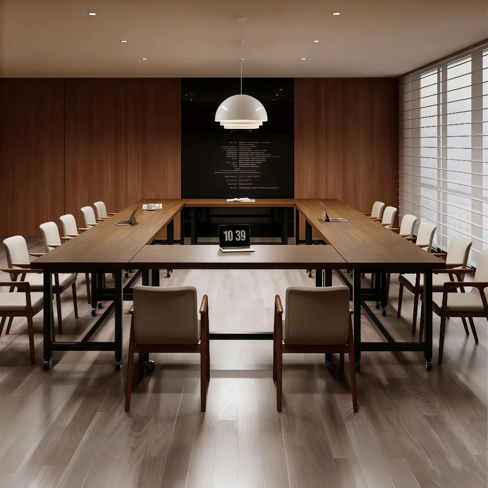 Mobile Conference Tables with Wheels – Modular & Freely Splittable Meeting Desks - image 3