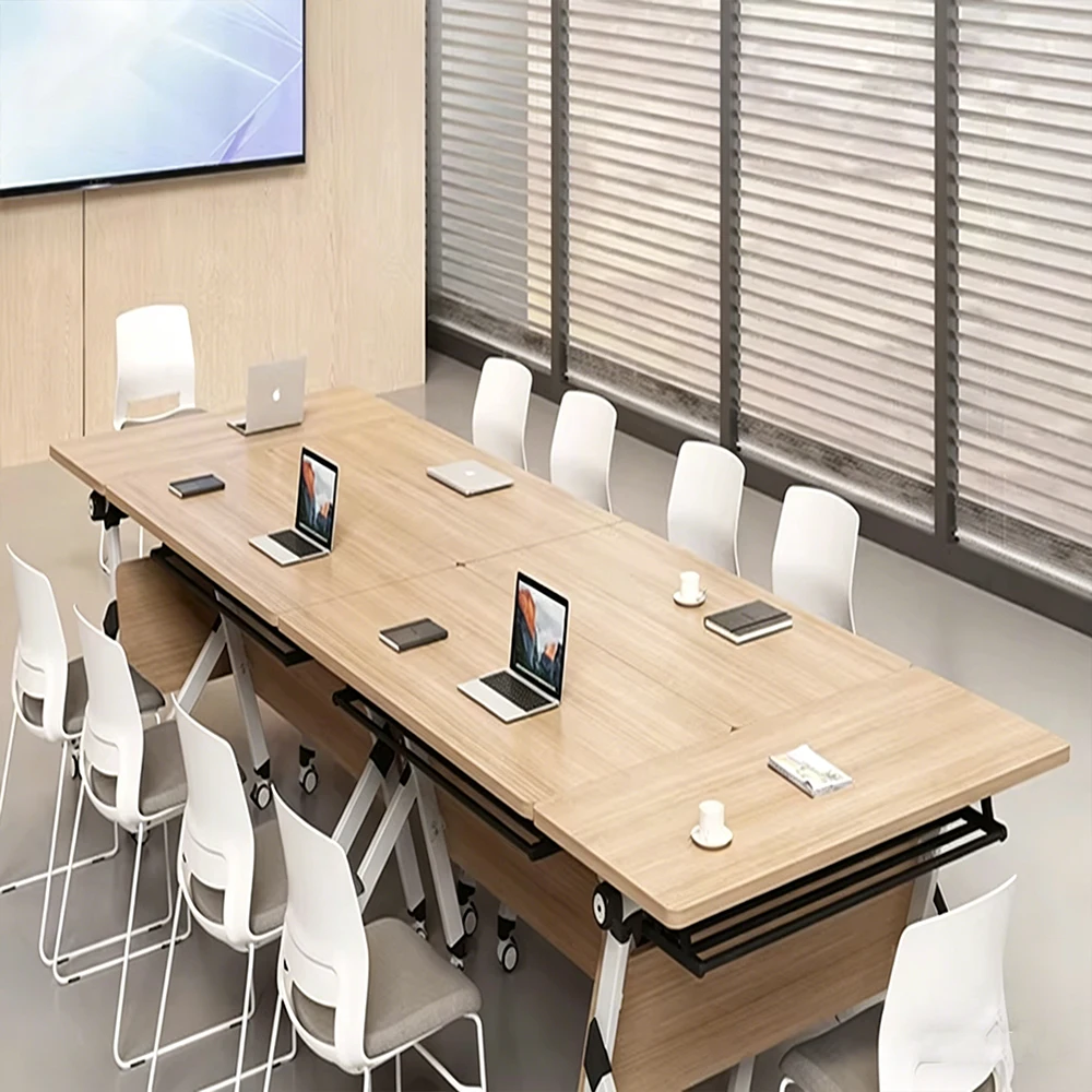 Foldable and Spliceable Conference Table for Meeting Rooms – Modular Space Saving - image 3
