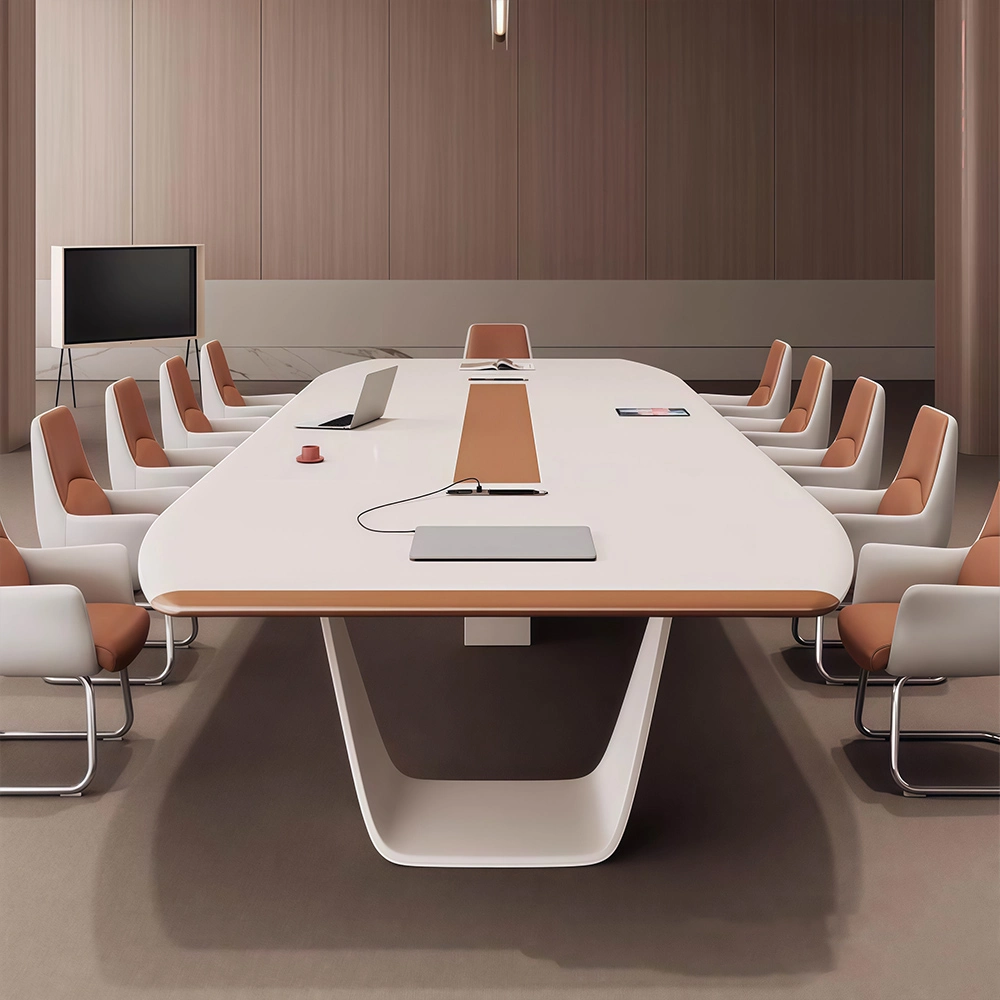 Premium Lacquer Conference Table for Large Meeting Rooms - image 3