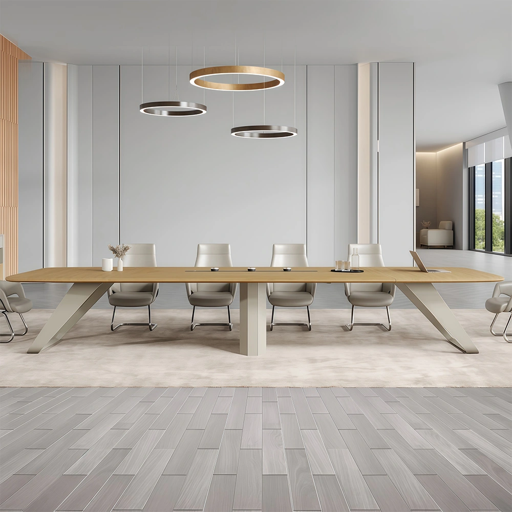 Minimalist Modern Conference Table – Stylish Functional - image 3