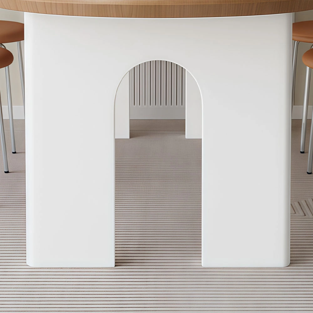 Semi-Circle Meeting Table for Modern Offices - image 5