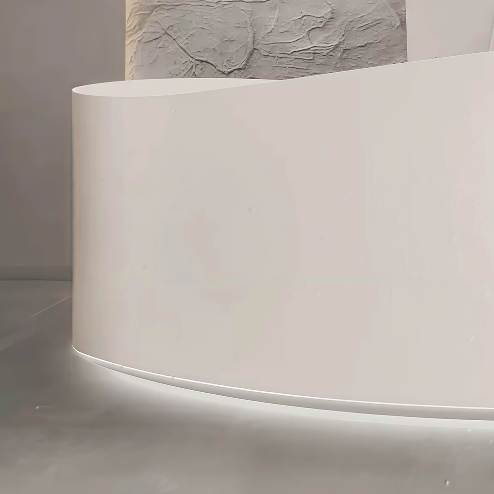 Simple Arc Front Desk for Salon & Clothing Store - image 5
