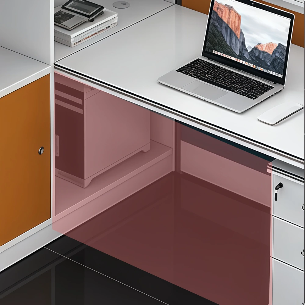 Simple Employee Workstation Desk for Office Use - image 3