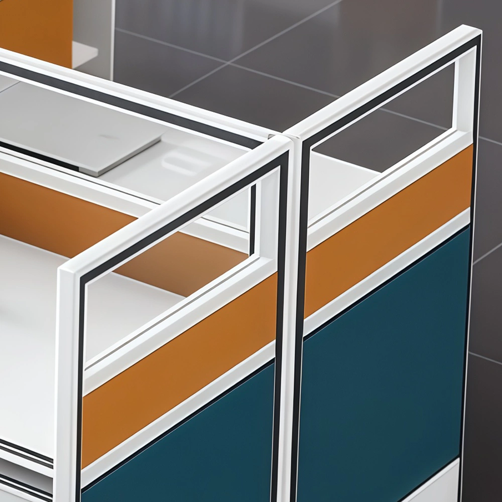 Simple Employee Workstation Desk for Office Use - image 4