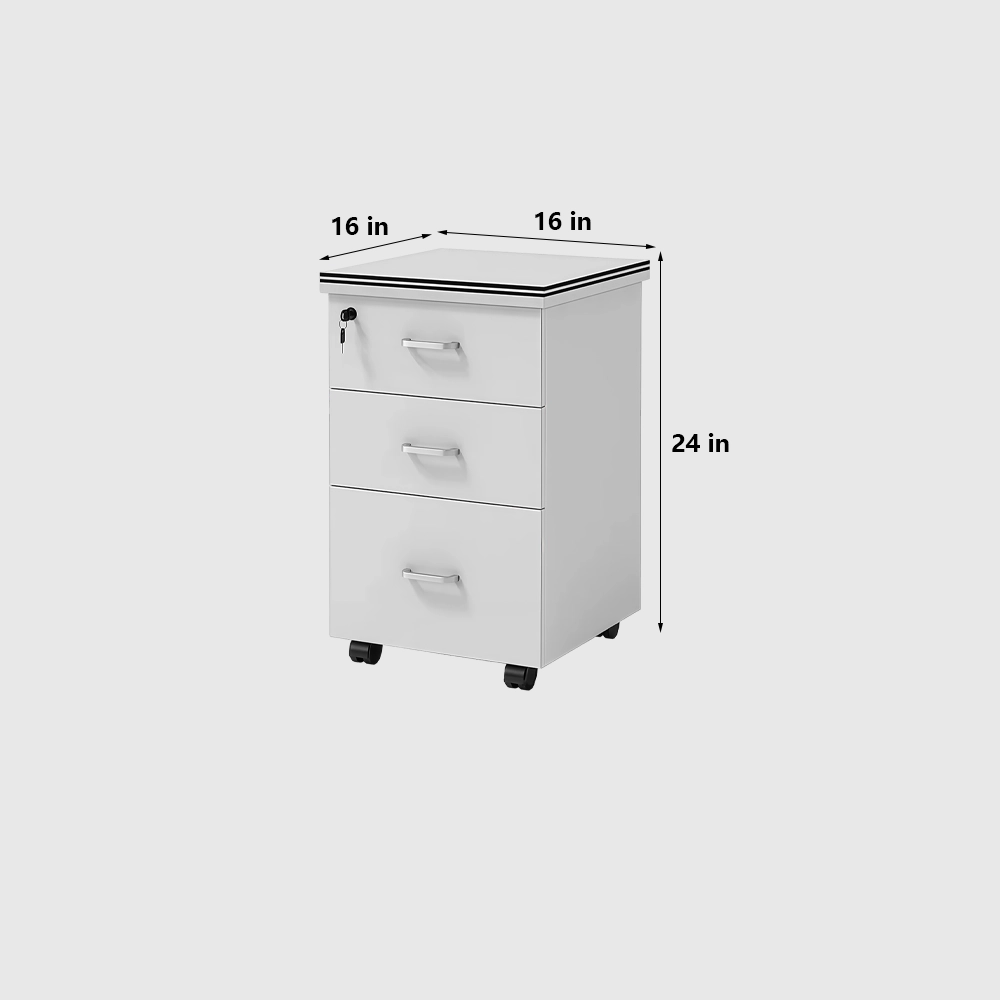 Simple Employee Workstation Desk for Office Use - image 15