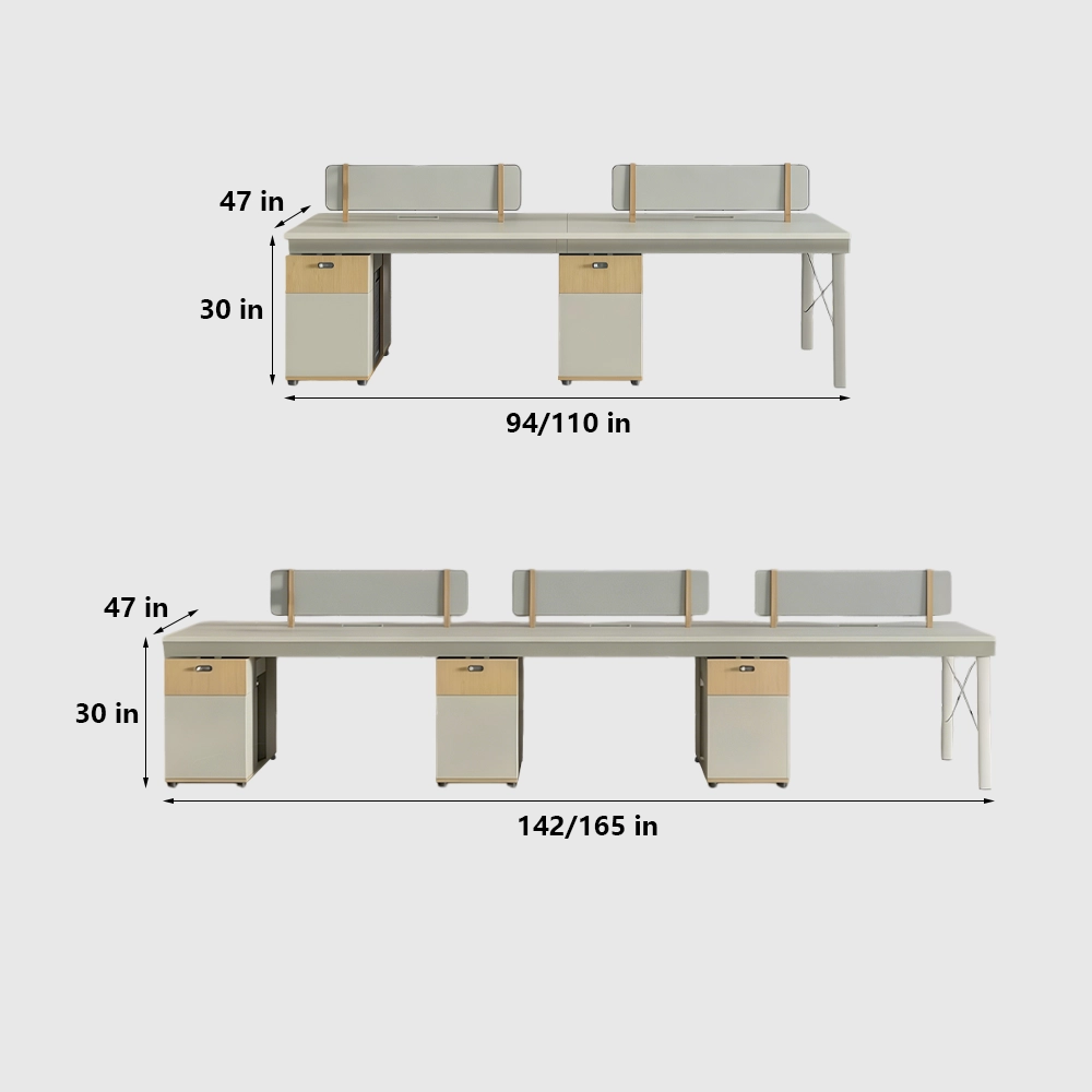 Simple Office Desk for Corporate Employees - image 8