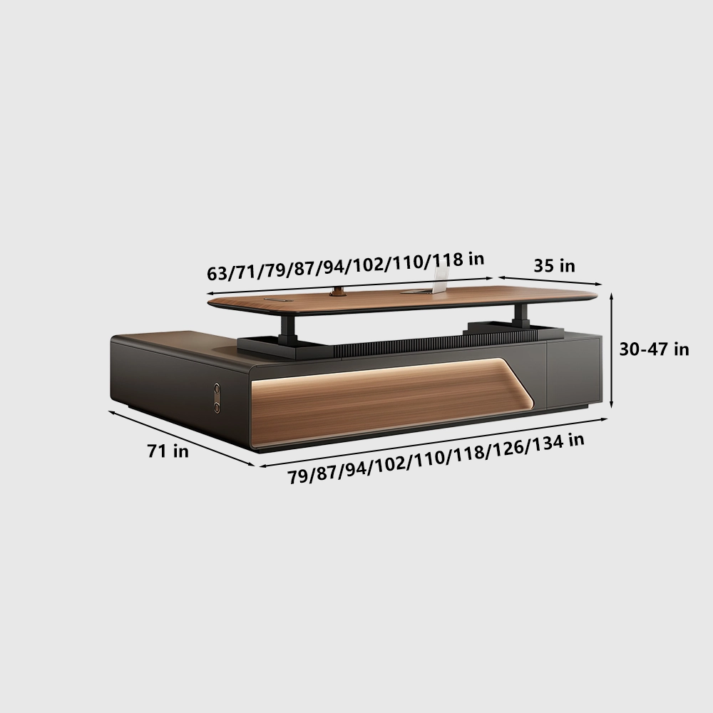 Smart Height Adjustable Workstation for Manager - image 7