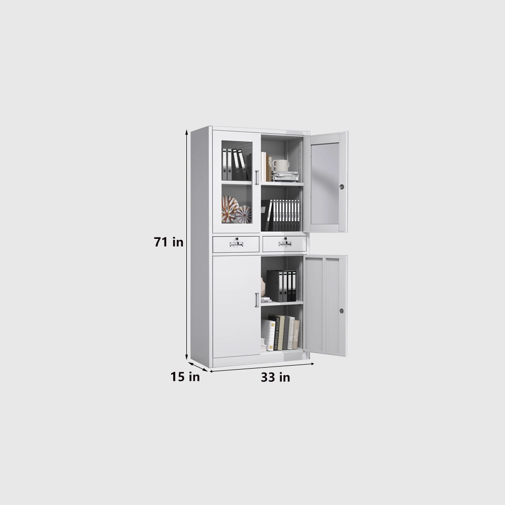 Multi-Tier Steel Office Filing Cabinet - image 9