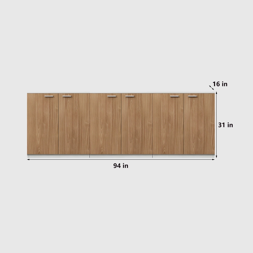 Low Wooden Office Cabinet for Documents - image 10
