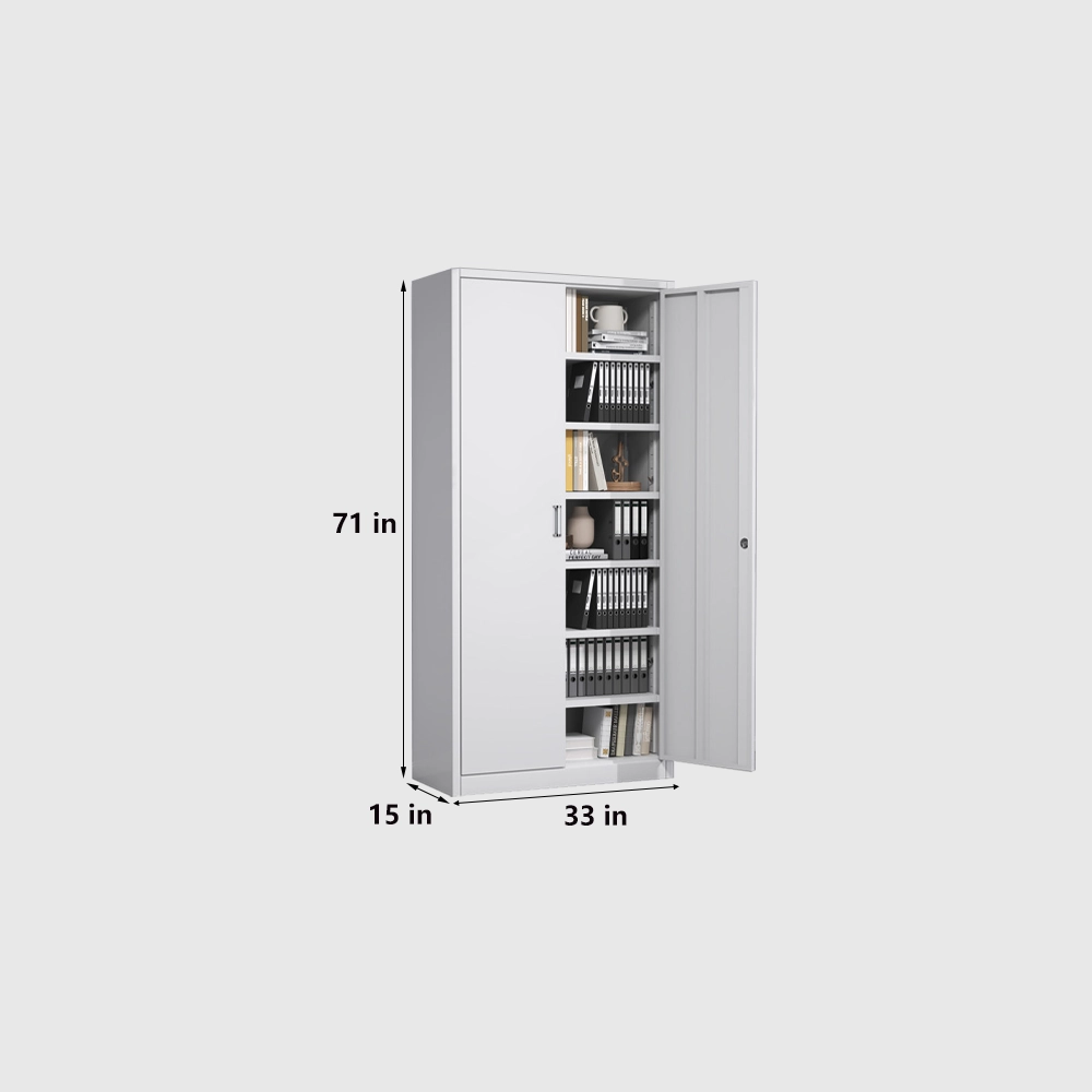 Multi-Tier Steel Office Filing Cabinet - image 14