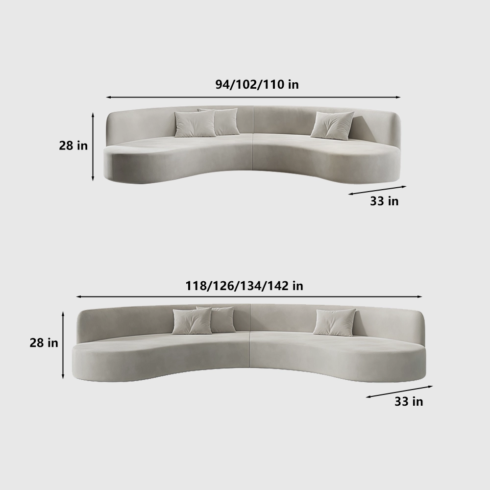 Semi-Circular Lounge Sofa for Business Lobbies - image 7
