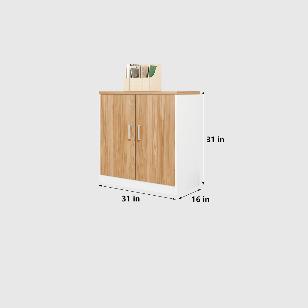 Low Wooden File Cabinet for the Workspace - image 6